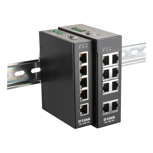 D-Link DIS-100E-5W switch di rete Non gestito L2 Fast Ethernet [10/100] Nero (D-Link DIS 100E-5W - switch - 5 porte)D-link0790069441271DIS-100E-5W