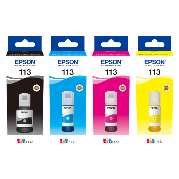 Epson 104 EcoTank Magenta ink bottle [WE] (104 ECOTANK MAGENTA INK BOTTLE - 1 X 65MLMAGENTA)EpsonC13T00P340