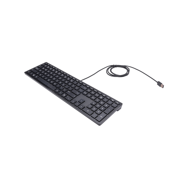 HP Pavilion Wired Keyboard 300 (Pavilion 300 Wired Keyboard - EU International 4CE96AA, - Full-size [100%], Wired, USB, QWERTY, Black - Warranty: 6M)Hp4CE96AA#ABB