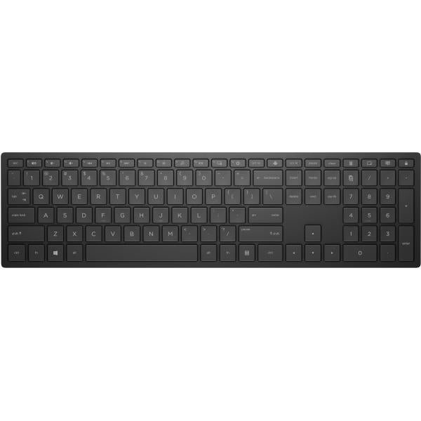 HP Pavilion Wireless Keyboard 600 Black (Pavilion 400 Wireless - Keyboard EU International - Pavilion Wireless Keyboard 600, Full-size [100%], Wireless, Black - Warranty: 6M)Hp4CE98AA#ABB