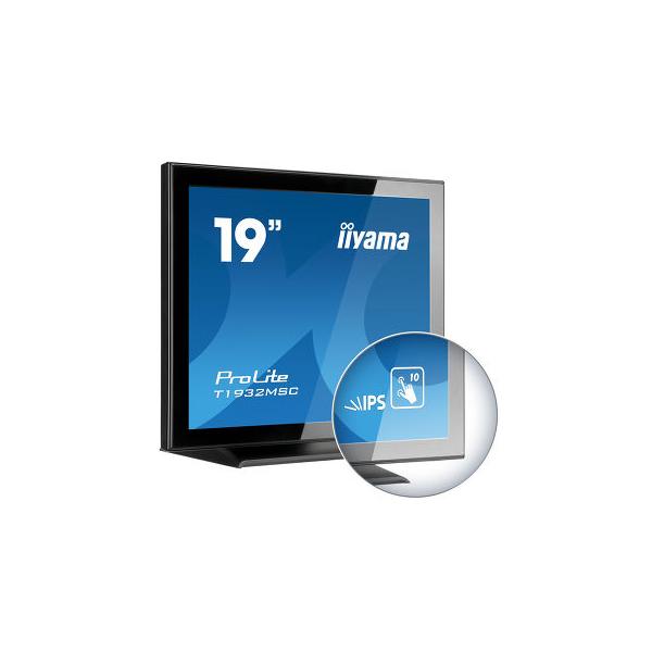 Iiyama ProLite T1932MSC-B5X Monitor PC 48,3 cm [19] 1280 x 1024 Pixel LED Touch screen Da tavolo Nero (iiyama ProLite T1932MSC-B5X 19' Professional Capacitive Touch Screen Black Display)Iiyama4948570116126T1932MSC-B5X