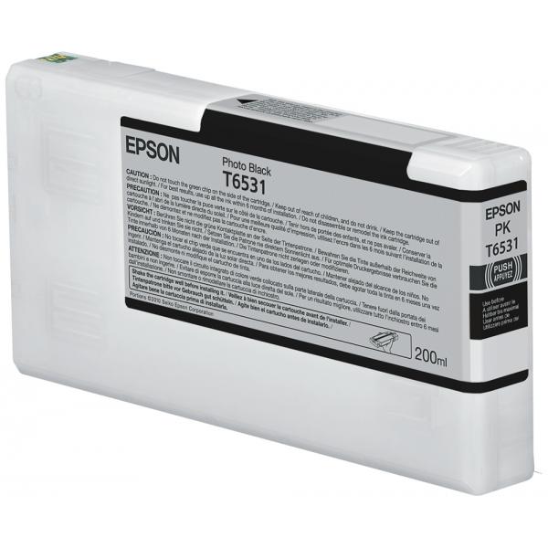 Epson Tanica Nero-foto (Epson T6531 Black Ink Cartridge 200ml - C13T653100)EpsonC13T653100