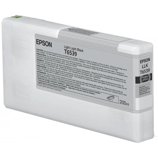 Epson Tanica Nero-light light (Epson Ink Cartridges, Ultrachrome HDR, T6539, Singlepack, 1 x 200.0 ml Light Light Black, Standard)EpsonC13T653900