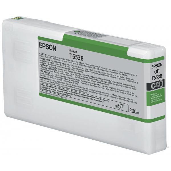 Epson Tanica Verde (Epson - gr?n - original - bl?kpatron)EpsonC13T653B00