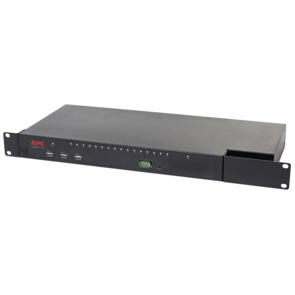 APC KVM1116R switch per keyboard-video-mouse [kvm] Montaggio rack Nero (KVM 2G DIGITAL/IP 1 REMOTE/1 LOCAL U)Apc0731304340195KVM1116R