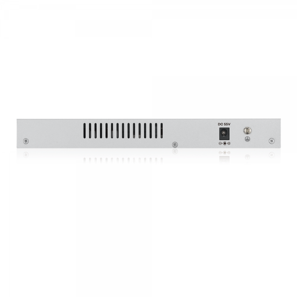Zyxel GS1200-8HP v2 Gestito Gigabit Ethernet [10/100/1000] Supporto Power over Ethernet [PoE] Grigio (ZyXEL GS1200-8HP V2, 8 Port Gigabit PoE+ webmanaged Switch)ZyxelGS1200-8HPV2-GB0101F