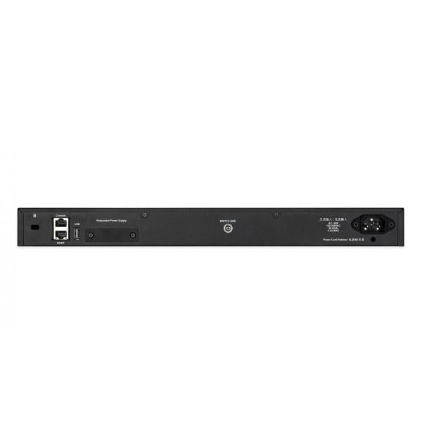 D-Link DGS-3130-54S Gestito L3 Nero, Grigio (54-P.L3 Fiber GB Stack Switch,54-Port Layer 3 Fiber Gigabit Stack Switch [SI], D-Link Layer 3 Switch, 48x 1000Mbit/s SFP Slot, 2x 10Gbit/s RJ-45 Port, 4x 10Gbit/s SFP+ Slot)D-linkDGS-3130-54S/SI