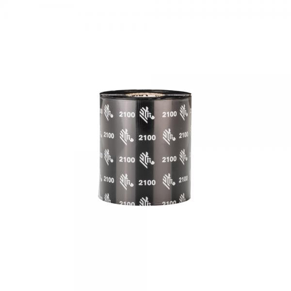 Zebra 2100 Wax nastro termico 450 m Nero (RIBBON 2100 WAX 89MM - 450 METERS C-25MM BOX OF 12)Zebra02100BK08945