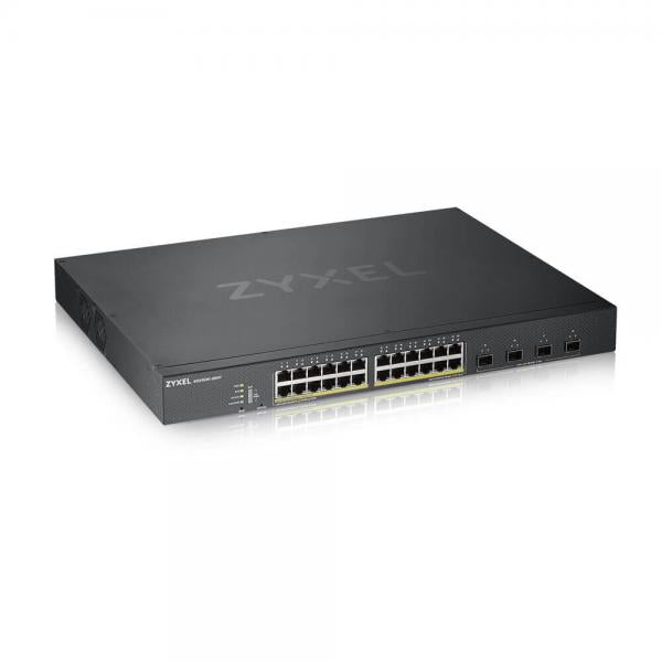 Zyxel XGS1930-28HP Gestito L3 Gigabit Ethernet [10/100/1000] Supporto Power over Ethernet [PoE] Nero (ZYXEL CGS1930-28HP SWITCH SMART POE+,375W RACK)Zyxel4718937595006XGS1930-28HP-EU0101F