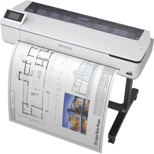 Epson SureColor SC-T5100 stampante grandi formati Wi-Fi Ad inchiostro A colori 2400 x 1200 DPI A1 [594 x 841 mm] Collegamento ethernet LAN (SC-T5100 PRINTER - 36IN)Epson8715946662473C11CF12301A1