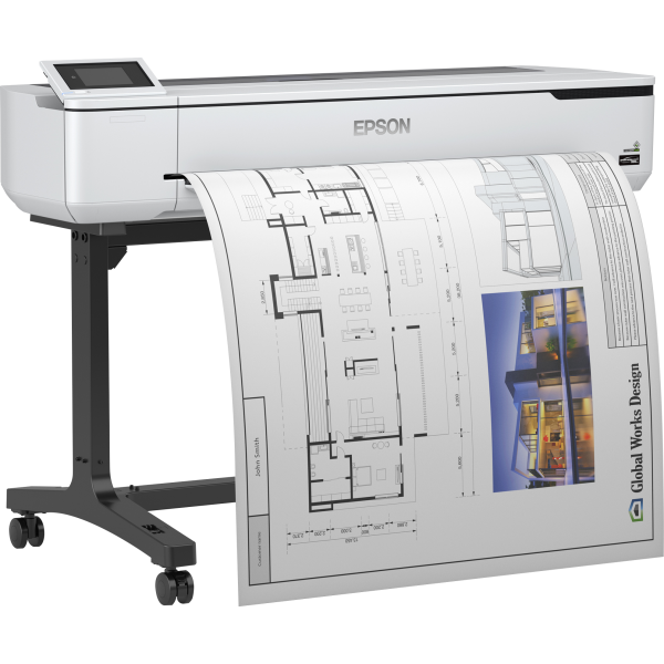 Epson SureColor SC-T5100 stampante grandi formati Wi-Fi Ad inchiostro A colori 2400 x 1200 DPI A1 [594 x 841 mm] Collegamento ethernet LAN (SC-T5100 PRINTER - 36IN)Epson8715946662473C11CF12301A1