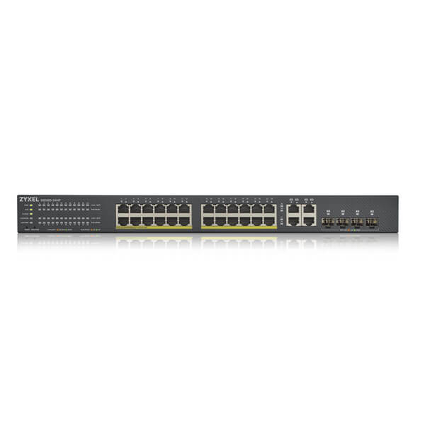Zyxel GS1920-48HPv2 Gestito L2/L3/L4 Gigabit Ethernet [10/100/1000] Supporto Power over Ethernet [PoE] Nero (GS1920-48HPV2 52PORT POE SWITCH - HYBIRD MODE STANDALONE)Zyxel4718937601981GS192048HPV2-GB0101F