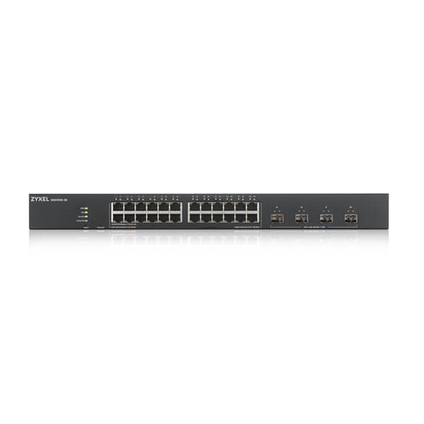 Zyxel XGS1930-28 Gestito L3 Gigabit Ethernet [10/100/1000] Nero (Zyxel XGS1930-28, 28 Port Smart Managed Switch)Zyxel4718937594979XGS1930-28-GB0101F