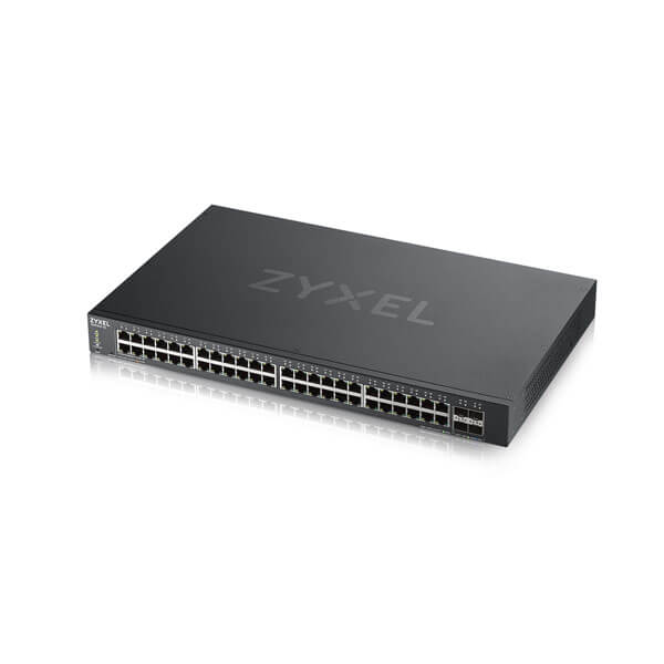 Zyxel XGS1930-52 Gestito L3 Gigabit Ethernet [10/100/1000] Nero (XGS1930-52 52 Port Smart Managed Switch 48x Gigabit Copper and 4x 10G SFP+ hybrid mode standalone or NebulaFlex Cloud)Zyxel4718937595051XGS1930-52-GB0101F