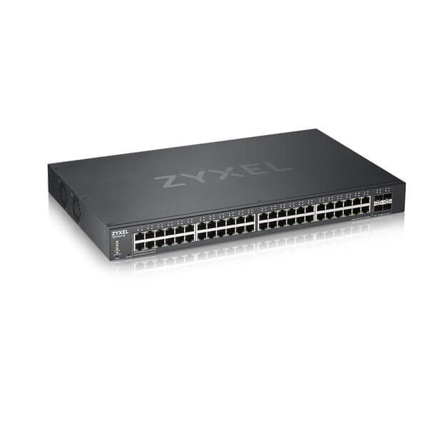 Zyxel XGS1930-52 Gestito L3 Gigabit Ethernet [10/100/1000] Nero (XGS1930-52 52 Port Smart Managed Switch 48x Gigabit Copper and 4x 10G SFP+ hybrid mode standalone or NebulaFlex Cloud)Zyxel4718937595051XGS1930-52-GB0101F