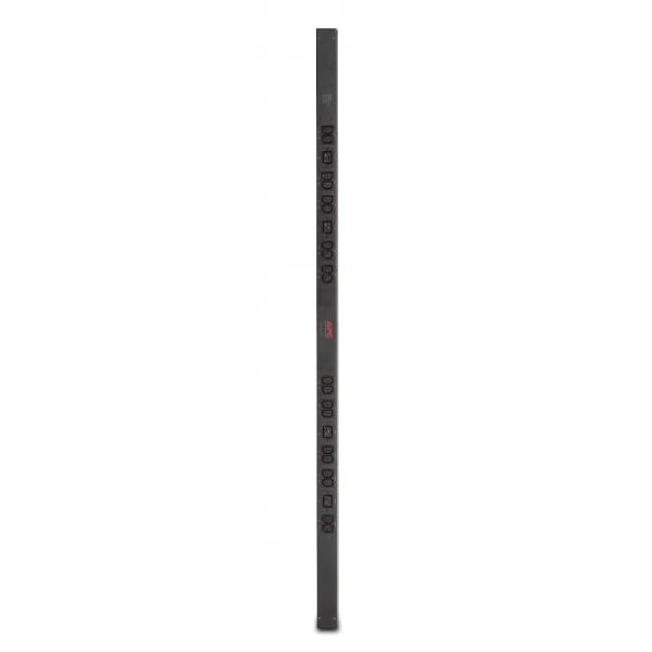 APC Basic Rack PDU unità di distribuzione dell'energia [PDU] 24 presa[e] AC 0U Nero (RACK PDU BASIC ZEROU.16A.230V - 13 [4]C19 IEC309 10 FT CORD)ApcAP7554