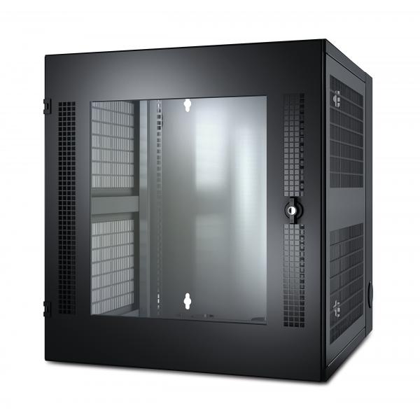 APC NetShelter WX Wall-Mount Enclosure 13U Glass Door Black Da parete Nero (APC NetShelter WX - rack - 13U)ApcAR100