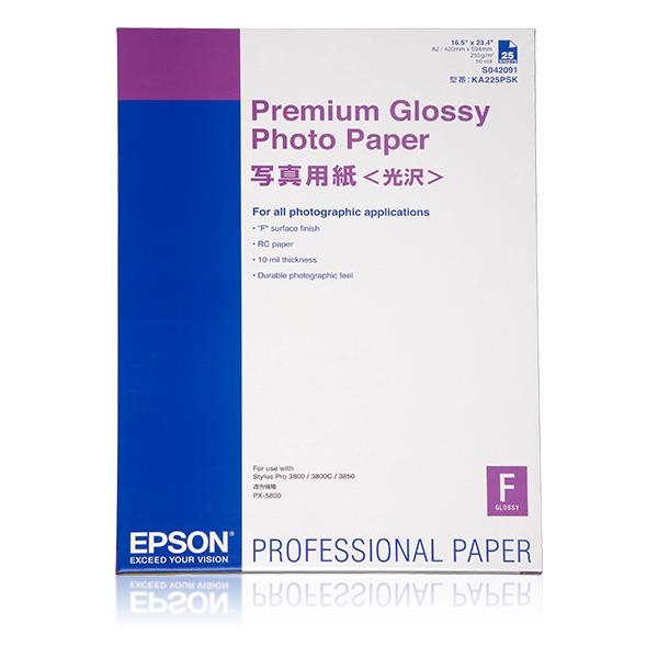Epson Premium Glossy Photo Paper (A2 Premium Glossy Photo Paper [25 Sheets])EpsonC13S042091
