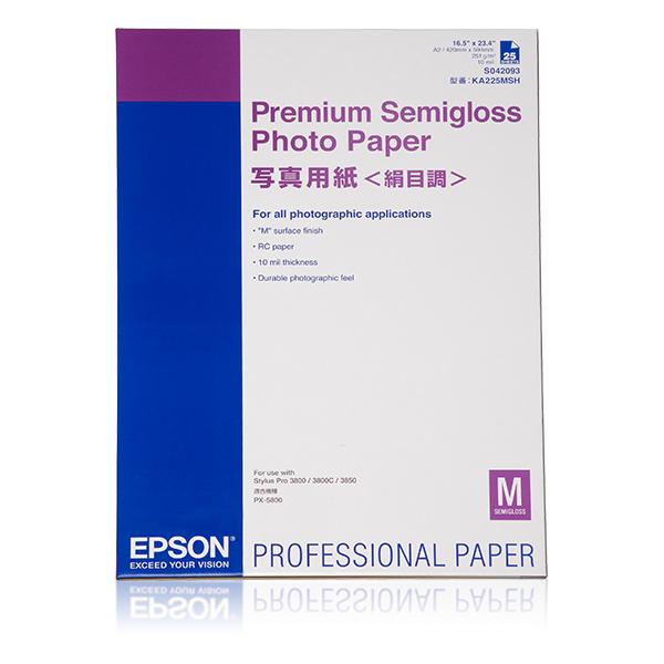 Epson Premium Semigloss Photo Paper (A2 Premium Semi-Gloss Photo Paper [25 Sheets])EpsonC13S042093