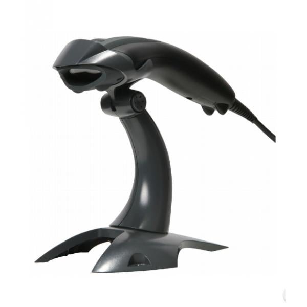 Honeywell Voyager 1200g Lettore di codici a barre portatile 1D Laser Nero (Voyager 1200g, USB kit: 1D, - black scanner, rigid - presentation stand, USB-A 3m coiled cable and docs Voyager 1200g, USB kit: 1D, - Warranty: 60M)Honeywell1200G-2USB-1
