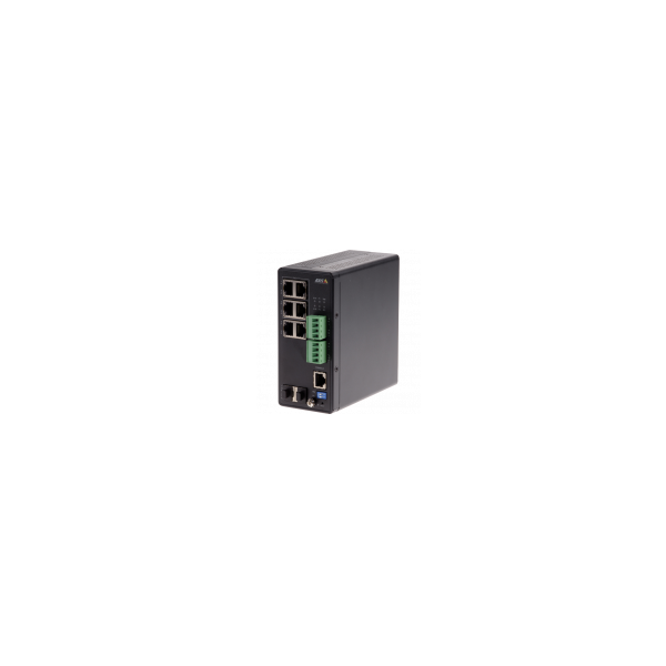 Axis 01633-001 switch di rete Gestito Gigabit Ethernet [10/100/1000] Supporto Power over Ethernet [PoE] Nero (T8504-R INDUSTRIAL POE SWITCH - T8504-R, Managed, Gigabit - Ethernet [10/100/1000], Power over Ethernet [PoE] - Warranty: 60M)Axis7331021066...