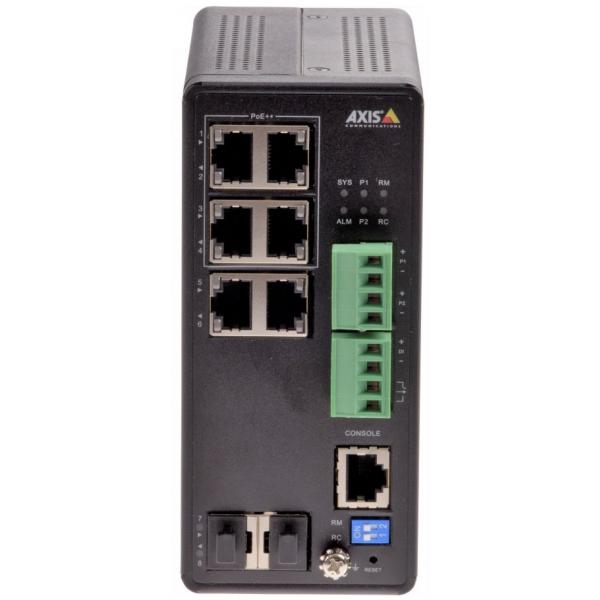 Axis 01633-001 switch di rete Gestito Gigabit Ethernet [10/100/1000] Supporto Power over Ethernet [PoE] Nero (T8504-R INDUSTRIAL POE SWITCH - T8504-R, Managed, Gigabit - Ethernet [10/100/1000], Power over Ethernet [PoE] - Warranty: 60M)Axis7331021066...