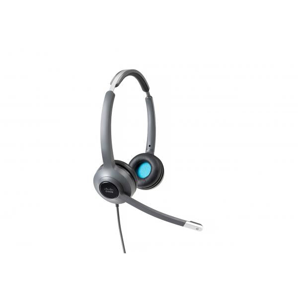 Cisco 522 Auricolare Cablato A Padiglione Ufficio Nero, Grigio (HEADSET 522 WIRED DUAL 3.5MM - USB HEADSET ADAPTER)CiscoCP-HS-W-522-USB=