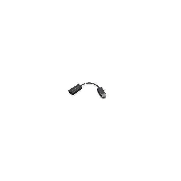 Lenovo 4X90R61023 cavo e adattatore video 0,225 m DisplayPort HDMI tipo A [Standard] Nero (LENOVO DP TO HDMI2.0B CABLE - ADAPTER)Lenovo4X90R61023
