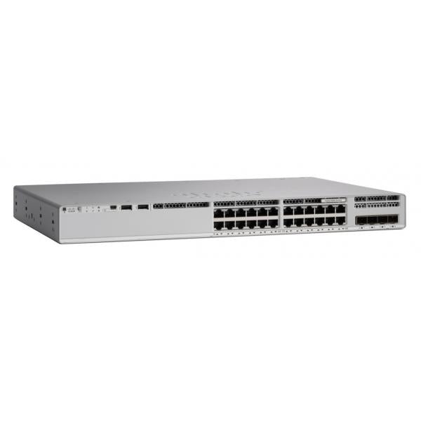 Cisco Catalyst 9200L Gestito L3 Gigabit Ethernet [10/100/1000] Supporto Power over Ethernet [PoE] Grigio (CATALYST 9200L 24-PORT POE+ - 4 X 1G NETWORK ESSENTIALS)CiscoC9200L-24P-4G-E