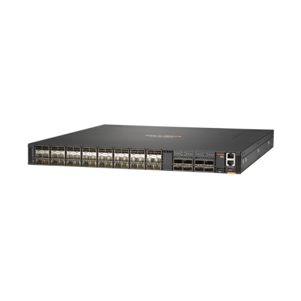 HPE Aruba Networking CX 8325-48Y8C 48p 25G SFP/+/28 8p 100G QSFP+/28 FB 6 Fans 2 PSU Bundle (HPE ARUBA 8325-48Y8C SWITCH 48P 25G,SFP/x/28 8P 100G SFP+/28 6 FANS 2 PSU,FRONT TO BACK)HpeJL624A