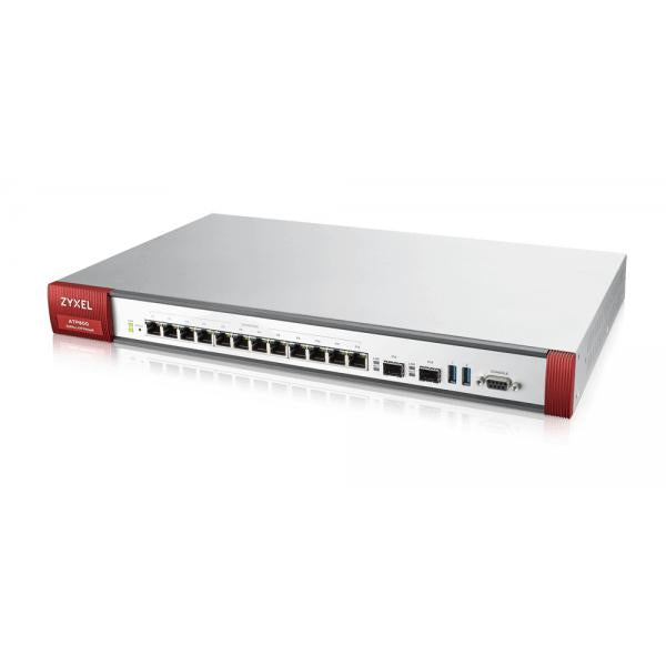 Zyxel ATP800 firewall [hardware] 1U 8 Gbit/s (Zyxel ZyWALL ATP800 - Apparecchiatura di sicurezza - 12 porte - 1GbE - H.323, SIP - 1U - gestito da cloud - montabile in rack)ZyxelATP800-EU0102F