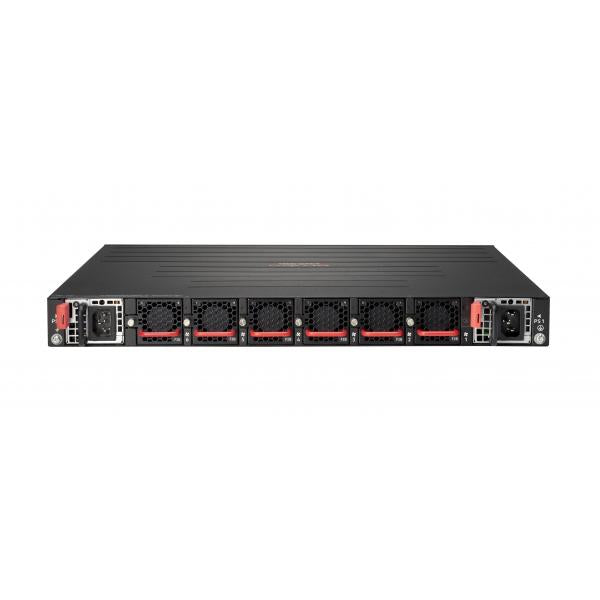 HPE Aruba Networking CX 8325-32C 32p 100G QSFP+/QSFP28 Front-to-Back 6 Fans 2 Power Supply Bundle (ARUBA 8325-32C FB 6 F 2 PS BDL)HpeJL626A