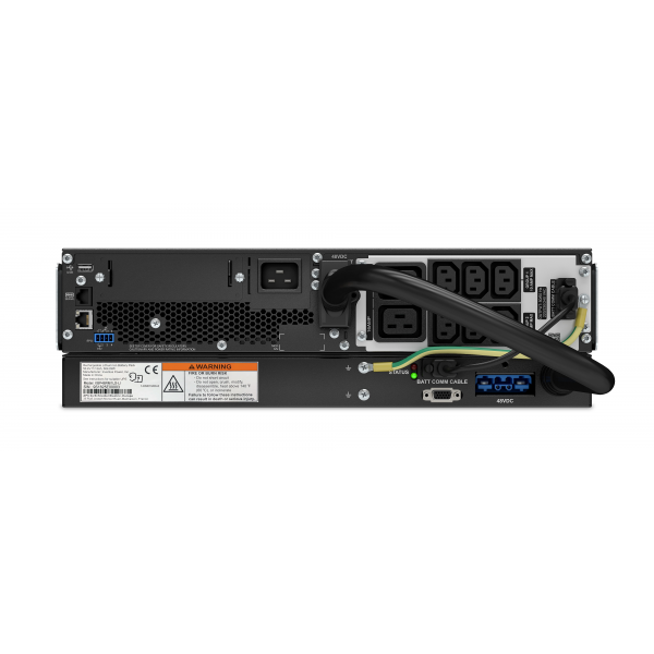 APC SMART-UPS SRT LI-ION 3000VA RM ACCS gruppo di continuità [UPS] Doppia conversione [online] 3 kVA 2700 W 8 presa[e] AC (SMART-UPS SRT LI-ION 3000VA RM - 230V NETWORK CARD IN)ApcSRTL3000RMXLI-NC