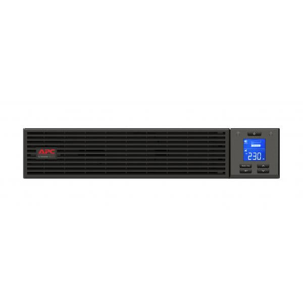 APC SRV1KRIRK gruppo di continuità [UPS] Doppia conversione [online] 1 kVA 800 W 3 presa[e] AC (APC Easy UPS SRV SRV1KRIRK - UPS [montabile in rack] - 220/230/240 V c.a. V - 800 Watt - 1000 VA - 9 Ah - USB, RS-232 - connettori di uscita 3 - 2U - 19)A...