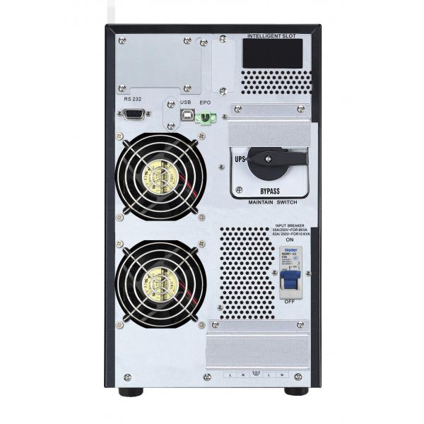 APC SRV6KIL gruppo di continuità [UPS] Doppia conversione [online] 6 kVA 6000 W (APC Easy UPS SRV SRV6KIL - UPS - 220-240 V c.a. V - 6000 Watt - 6000 VA - 1 fase - RS-232, USB - connettori di uscita 1)ApcSRV6KIL