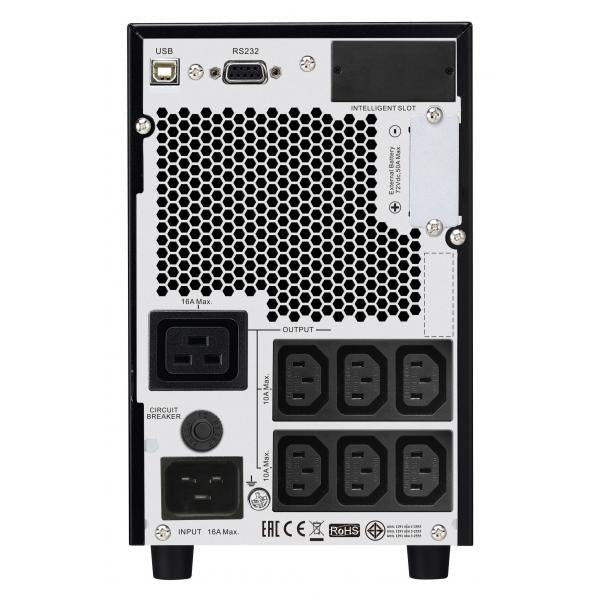 APC SRV3KIL gruppo di continuità [UPS] Doppia conversione [online] 3 kVA 2400 W 7 presa[e] AC (APC Easy UPS SRV SRV3KIL - UPS - 2.4 k)ApcSRV3KIL