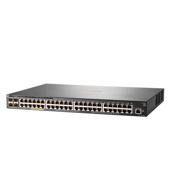 HPE Aruba Networking 2540 48G PoE+ 4SFP+ Gestito L2 Gigabit Ethernet [10/100/1000] Supporto Power over Ethernet [PoE] 1U Grigio (HPE ARUBA SWITCH 2540 48G PoE+ 4SFP+)HpeJL357A
