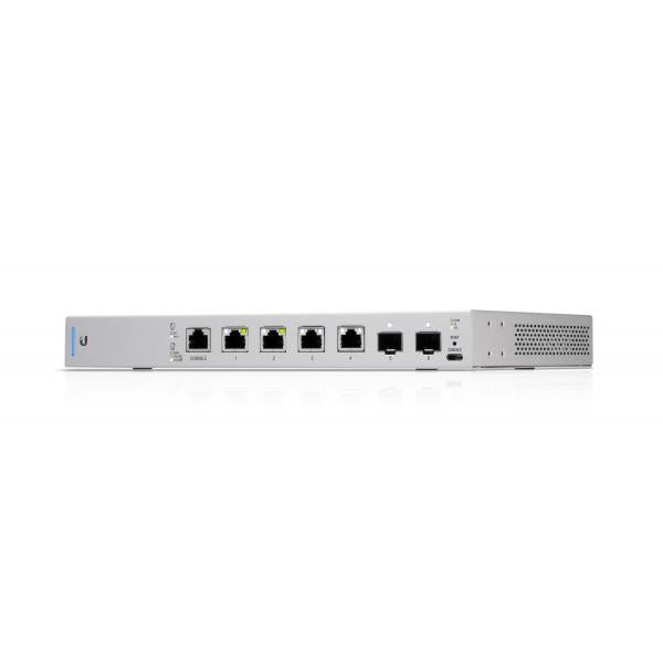 Ubiquiti UniFi US-XG-6POE switch di rete Gestito 10G Ethernet [100/1000/10000] Supporto Power over Ethernet [PoE] 1U Grigio (UniFi Switch 6-port 10GiB - UniFi US-XG-6POE, Managed, - 10G Ethernet [100/1000/10000], Full duplex, Power over Ethernet [PoE...