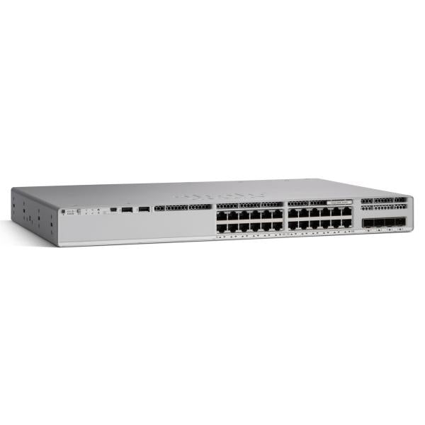Cisco Catalyst C9200L Gestito L3 Gigabit Ethernet [10/100/1000] Supporto Power over Ethernet [PoE] Grigio (CATALYST 9200 24-PORT - POE+ NETWORK ADVANTAGE)CiscoC9200-24P-A