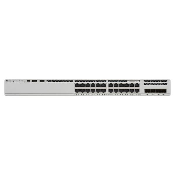 Cisco Catalyst C9200L Gestito L3 Gigabit Ethernet [10/100/1000] Supporto Power over Ethernet [PoE] Grigio (CATALYST 9200 24-PORT - POE+ NETWORK ADVANTAGE)CiscoC9200-24P-A
