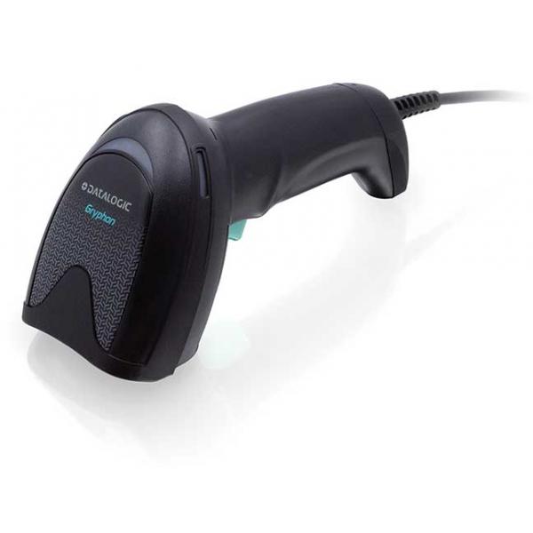 Datalogic Gryphon GM4500 Lettore di codici a barre portatile 1D/2D Laser Nero (GRYPHON GM4500 KIT USB 433 MHZ - HC INCL BASE + USB CABLE IN)DatalogicGM4500-HC-433K1