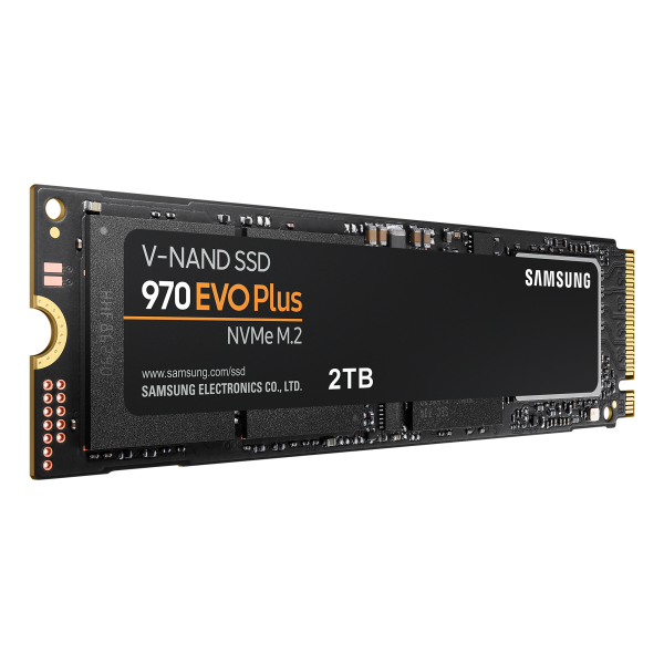 Samsung 970 EVO Plus 2 TB M.2 PCI Express 3.0 NVMe V-NAND MLC (970 EVO Plus NVMe M.2 2TB, SSD - 256-bit AES TCG Opal - Encryption 2.0 - V-NAND MLC - Warranty: 3M)SamsungMZ-V7S2T0BW