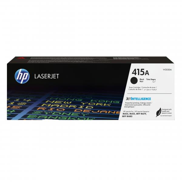 HP Cartuccia toner nero originale LaserJet 415A (HP Toner 415A W2030A Schwarz bis 2.400 Seiten ISO/IEC 19798)Hp0192018046344W2030A
