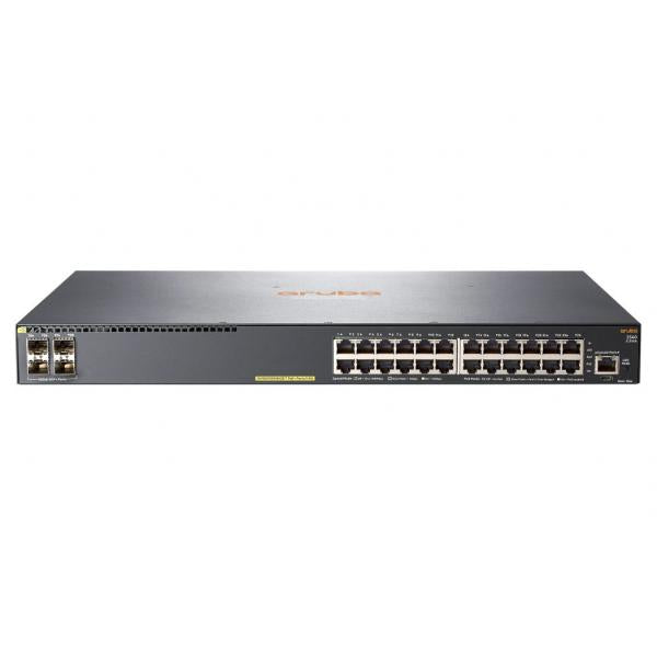 HPE Aruba Networking Aruba 2540 24G PoE+ 4SFP+ Gestito L2 Gigabit Ethernet [10/100/1000] Supporto Power over Ethernet [PoE] 1U Grigio (HPE ARUBA SWITCH 2540 24G PoE+,4SFP+)HpeJL356A