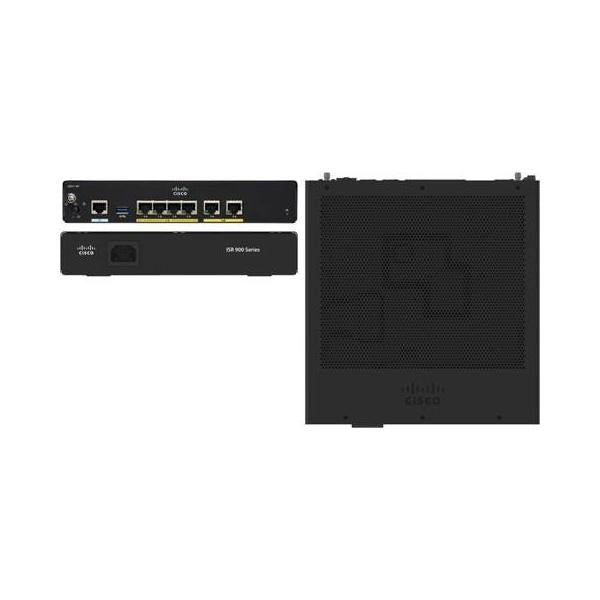 Cisco C921-4P router cablato Gigabit Ethernet Nero (CISCO 900 SERIES INTEGRATED - SERVICES ROUTERS)CiscoC921-4P