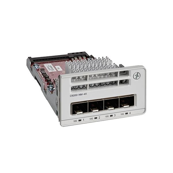 Cisco C9200-NM-4X= modulo del commutatore di rete 10 Gigabit Ethernet, Gigabit Ethernet (CATALYST 9200 4 X 10G - NETWORK MODULE)Cisco0889728168359C9200-NM-4X=