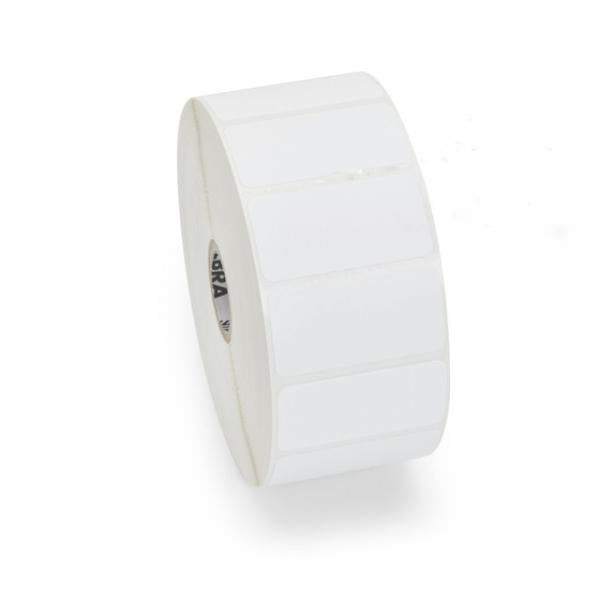Zebra 3007259 etichetta per stampante Bianco Etichetta per stampante autoadesiva (Z-ULTIMATE 3000T WHITE 99X39MM - 6/BOX COATED LAB.POLYESTER 76MM)Zebra3007259