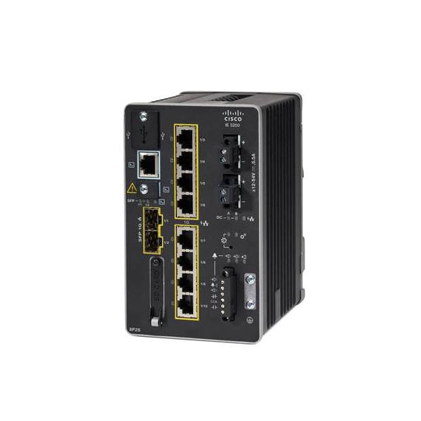 Cisco IE-3200-8P2S-E switch di rete Gestito L2 Fast Ethernet [10/100] Supporto Power over Ethernet [PoE] Nero (CATALYST IE3200 RUGGED SERIES - FIXED SYSTEM POE NE)Cisco0889728140157IE-3200-8P2S-E