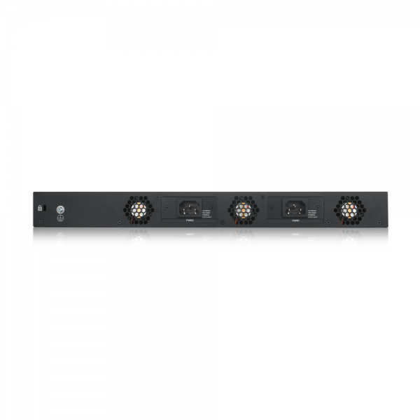 Zyxel XS3800-28 Gestito L2+ 10G Ethernet [100/1000/10000] Nero (Zyxel XS3800-28 28-port 10GbE L2+ Switch MultiGig 12x 10G Copper 8x 10G dual pers. 8x 10G SFP+. Dual PSU)Zyxel4718937600960XS3800-28-ZZ0101F