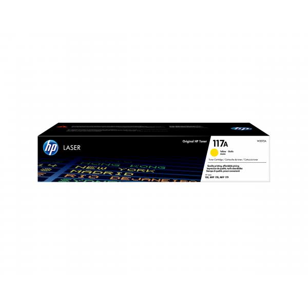 HP Cartuccia toner giallo per stampante laser originale 117A (Toner HP 117A / W2072A Yellow)HpW2072A